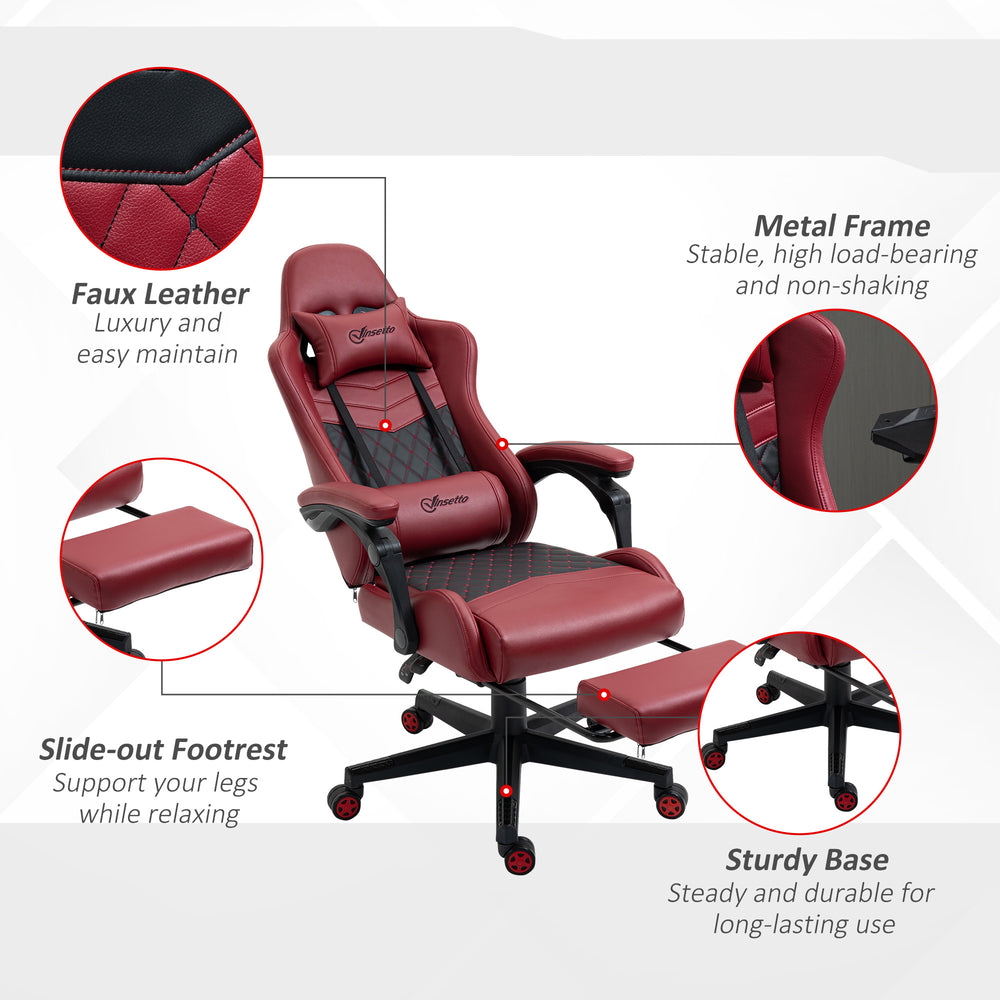 Rev Up Gamer Chair - Stylish Comfort for Serious Play