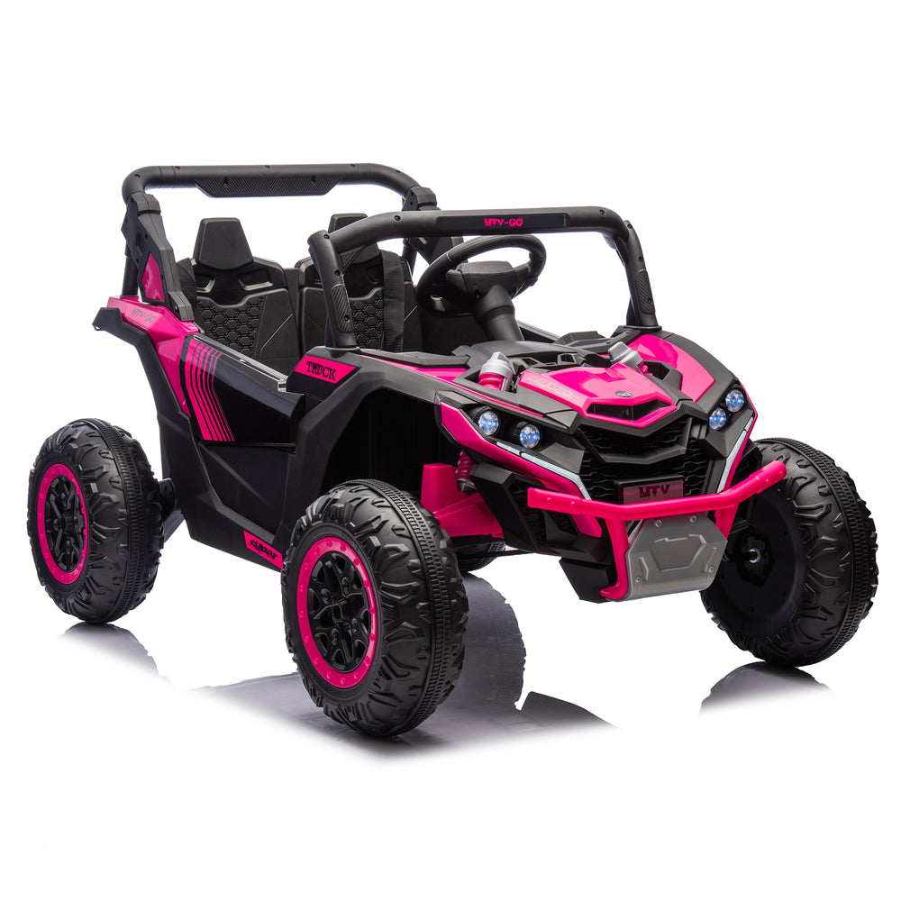 Adventure Duo Ride-On UTV for Kids with Remote Control and Fun Features