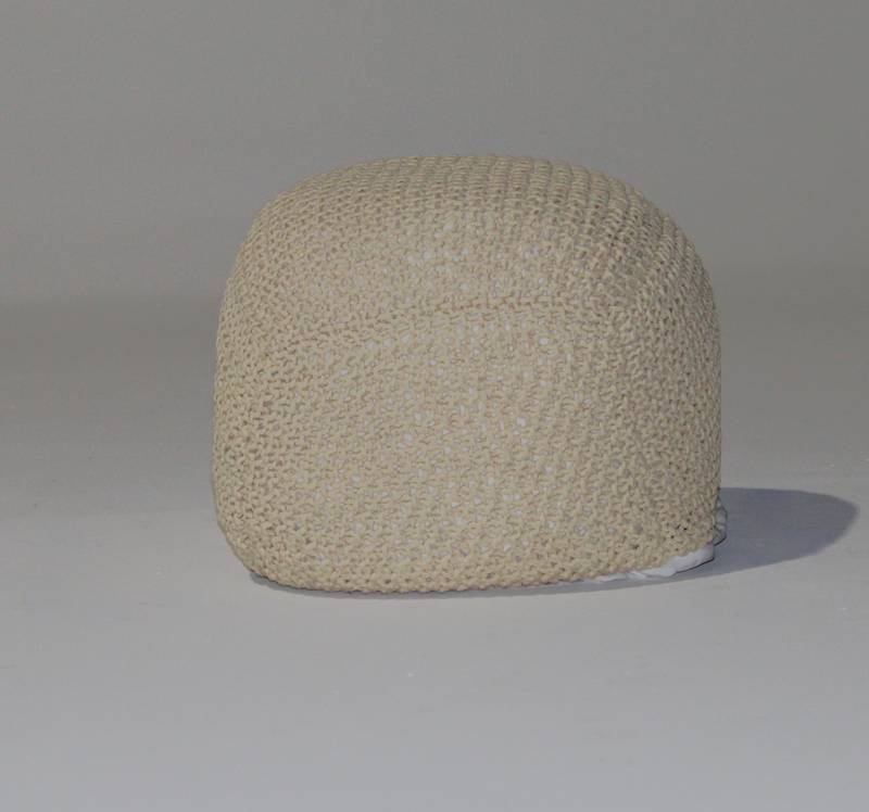Snuggle Up Knitted Pouf