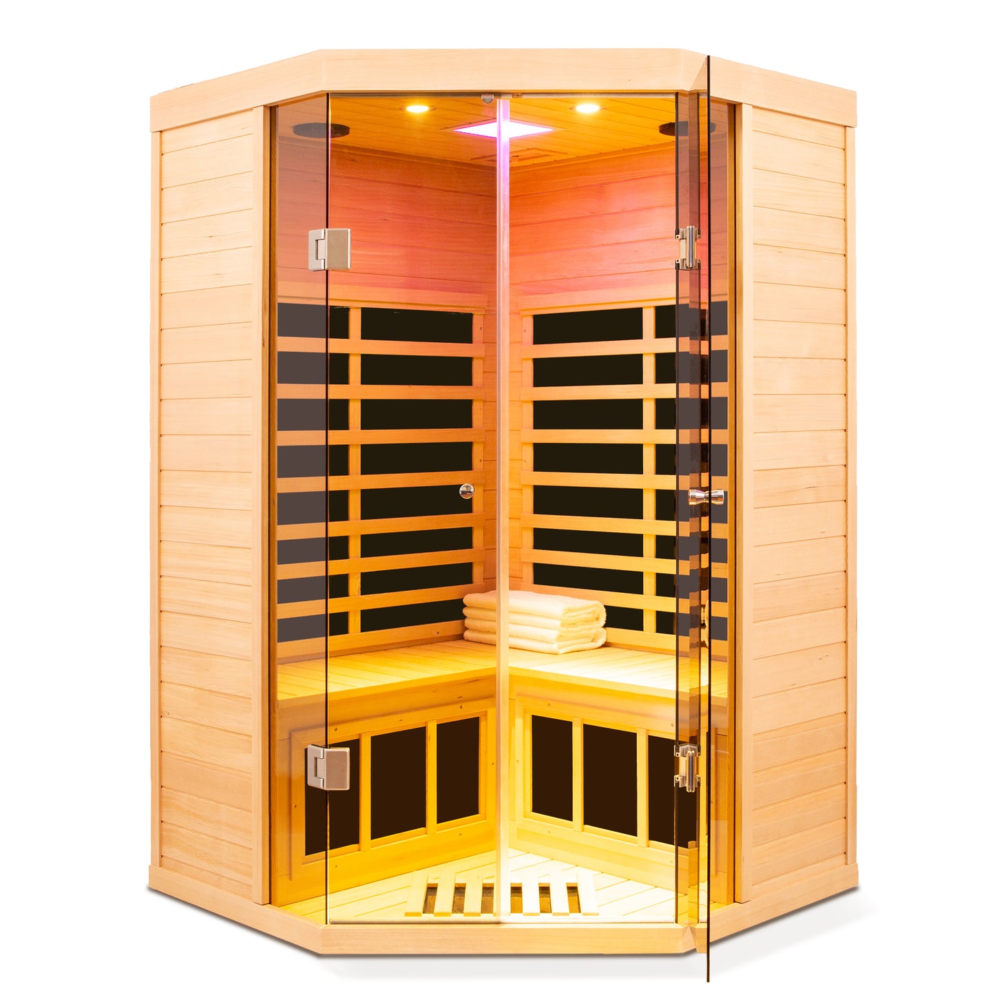 Cozy Corner Infrared Sauna for Two