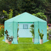 Hexagonal Heavy-Duty Walk-In Greenhouse