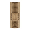 Stylish Oban Corner Bar Cabinet with Ample Storage