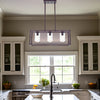 Chic Black Lantern Chandelier for Dining & Kitchen