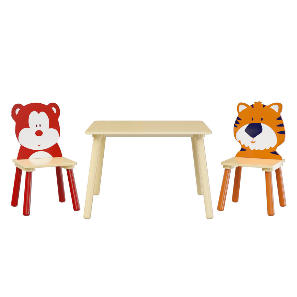 Bear & Tiger Playtime Table Set