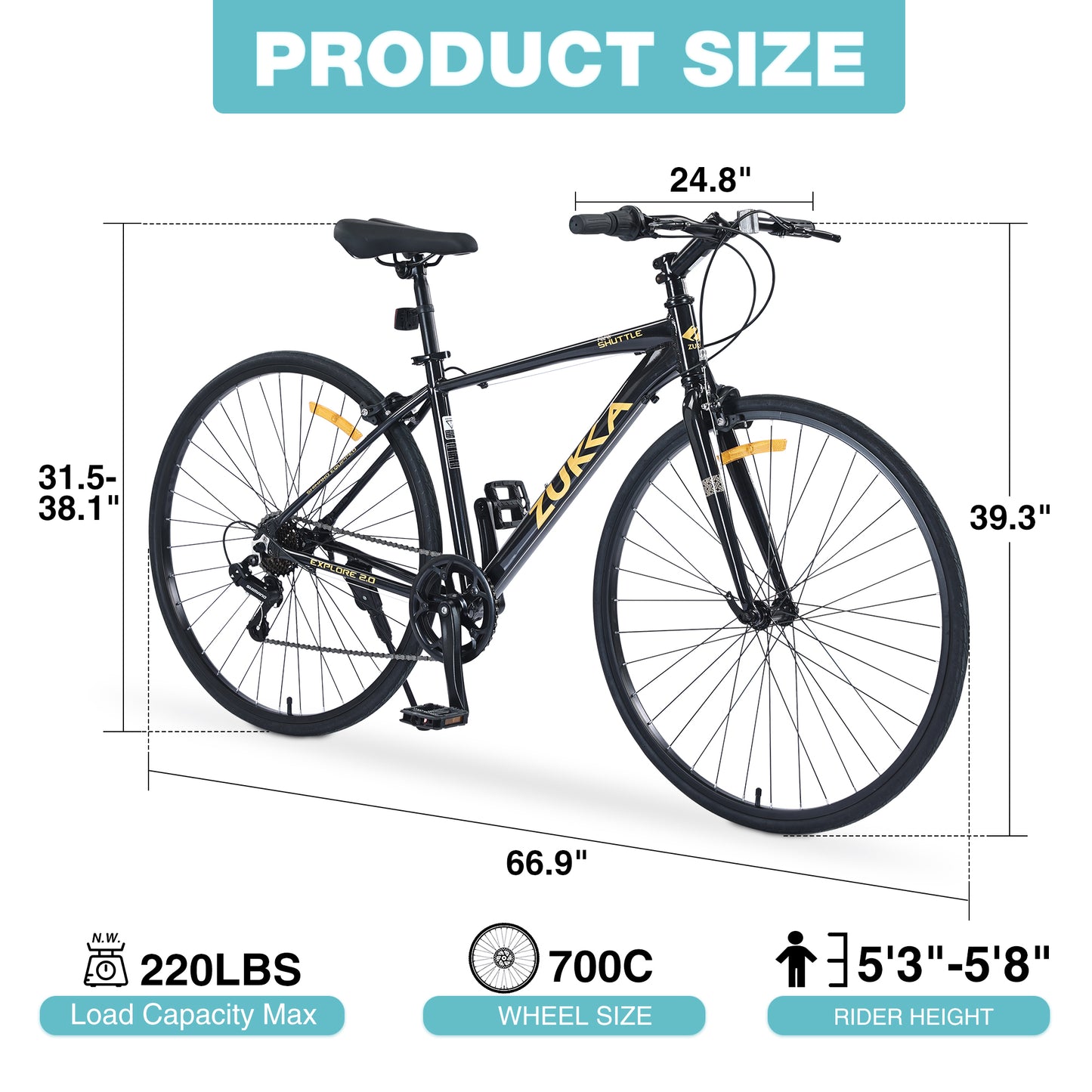 Shimano 7-Speed City Cruiser Bike