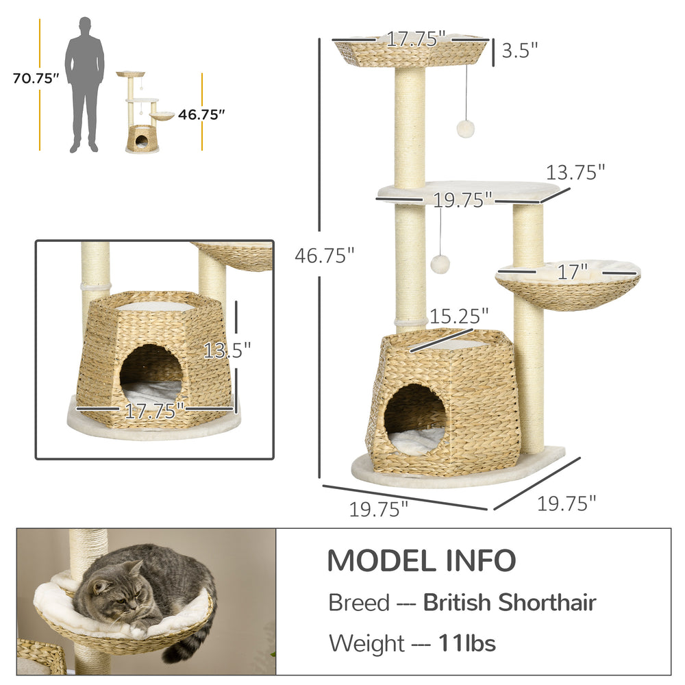 Cuddle Cove Cat Tree & Play Center