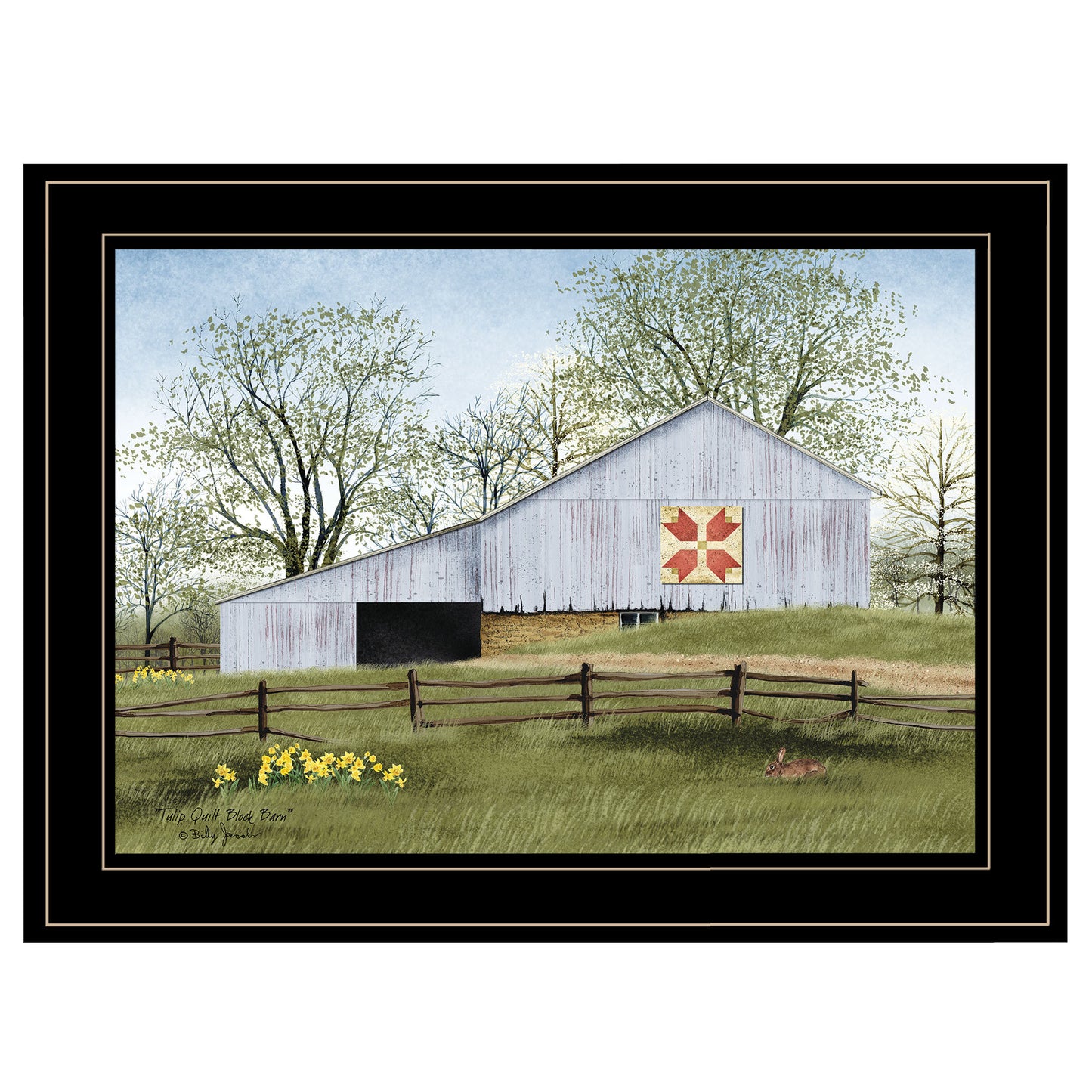 Tulip Barn Quilt Art