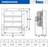 Silver Breeze Shutter Exhaust Fan