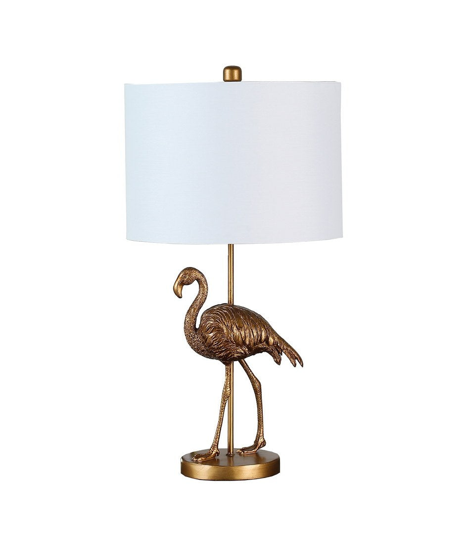 Gold Flamingo Table Lamp