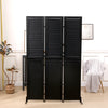 Chic Black Folding Room Divider