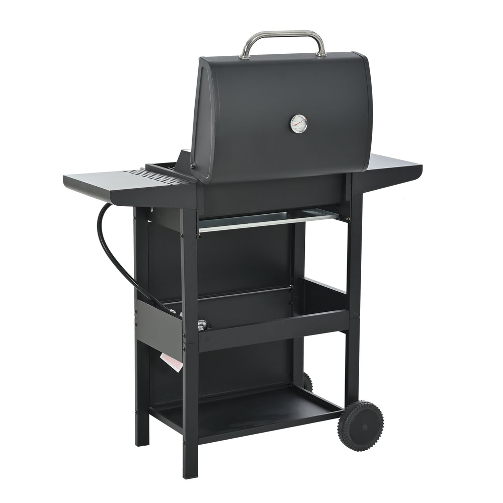 Ultimate Patio Propane Grill with Shelves & Wheels