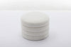 Elegant Ivory Storage Ottoman