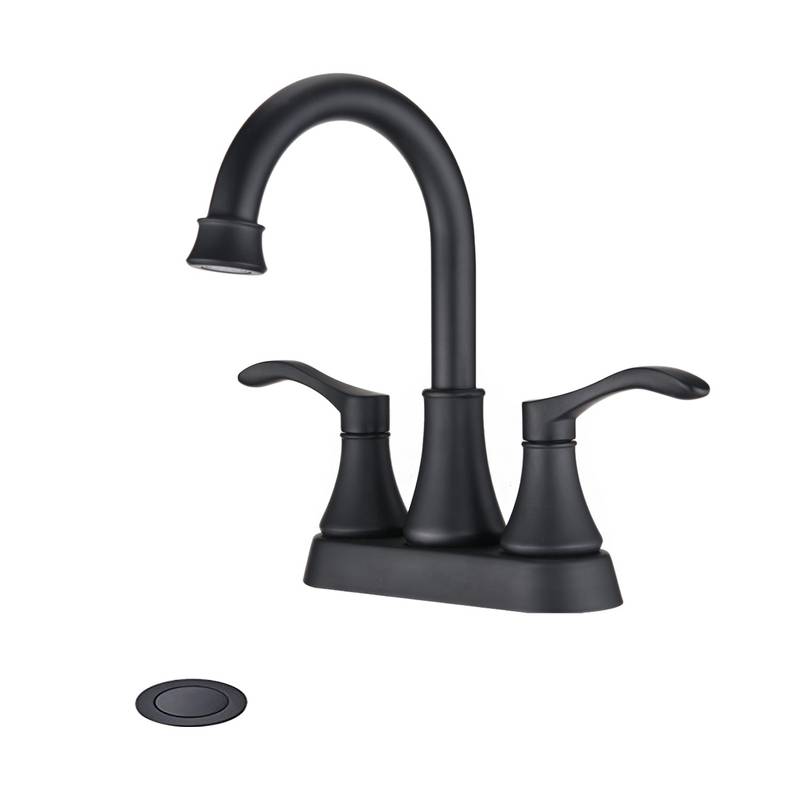 Charming Double-Handle Bathroom Faucet