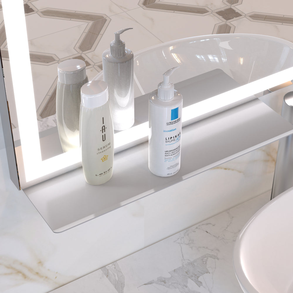 Smart Touch LED Bathroom Mirror with Adjustable Lighting