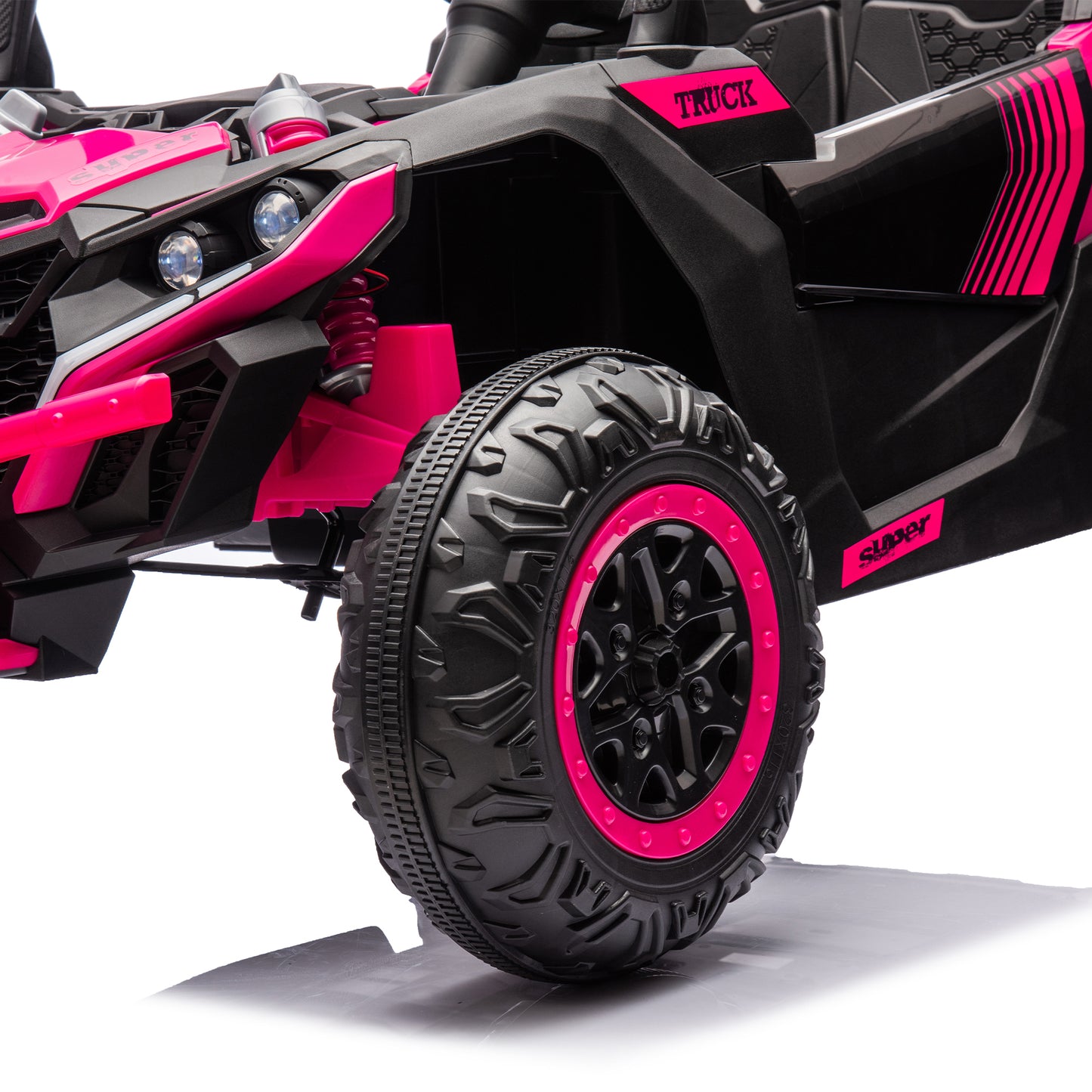 Adventure Duo Ride-On UTV for Kids with Remote Control and Fun Features