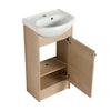 Chic Space-Saving Bathroom Vanity with Sink