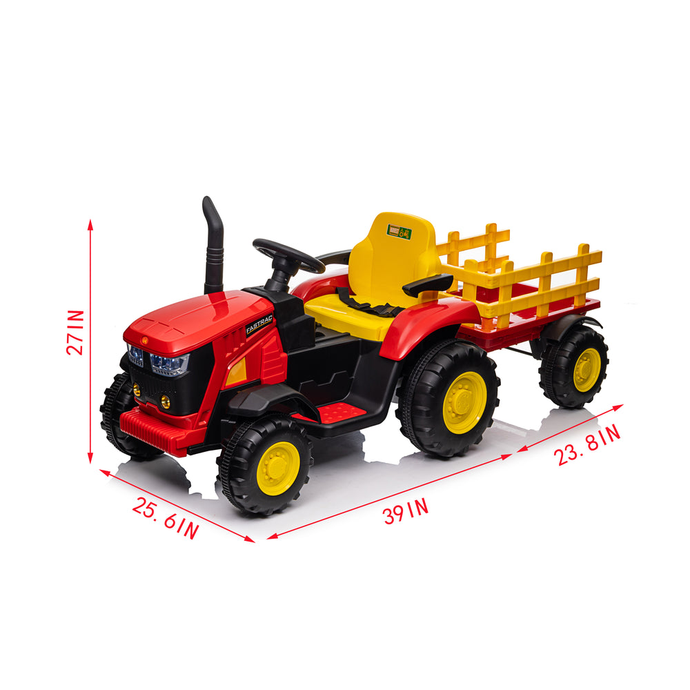 Ultimate Kid’s Ride-On Tractor with Remote, Music & Lights!