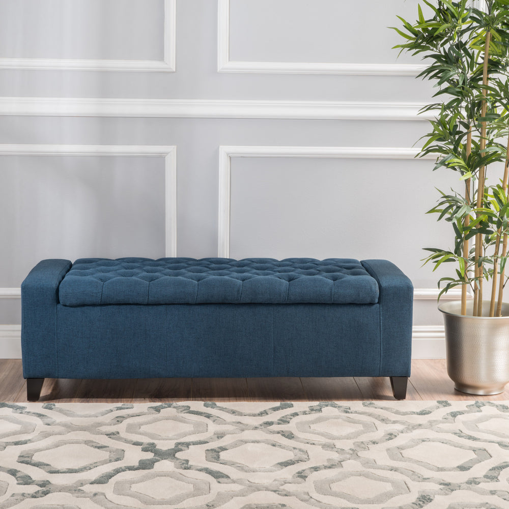 Cozy Guernsey Ottoman