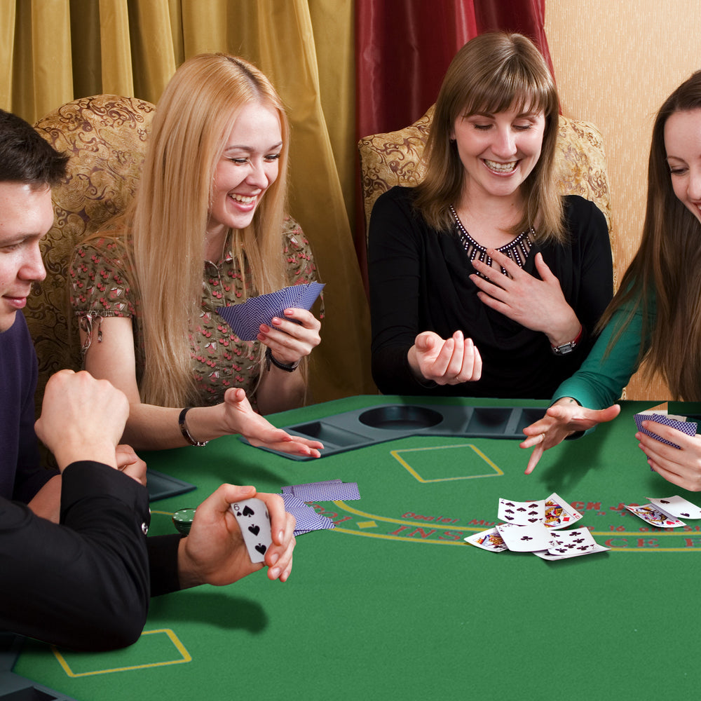 Ultimate Foldable Poker Table - Fun for 8 Players!