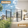 Sturdy Dog Playpen with Gate - Perfect for Indoor & Outdoor Fun!