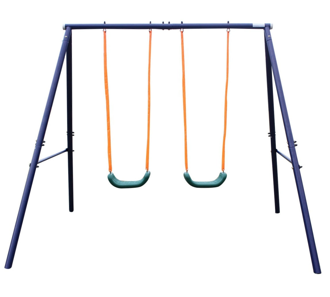 Double Fun Swing Set for Kids