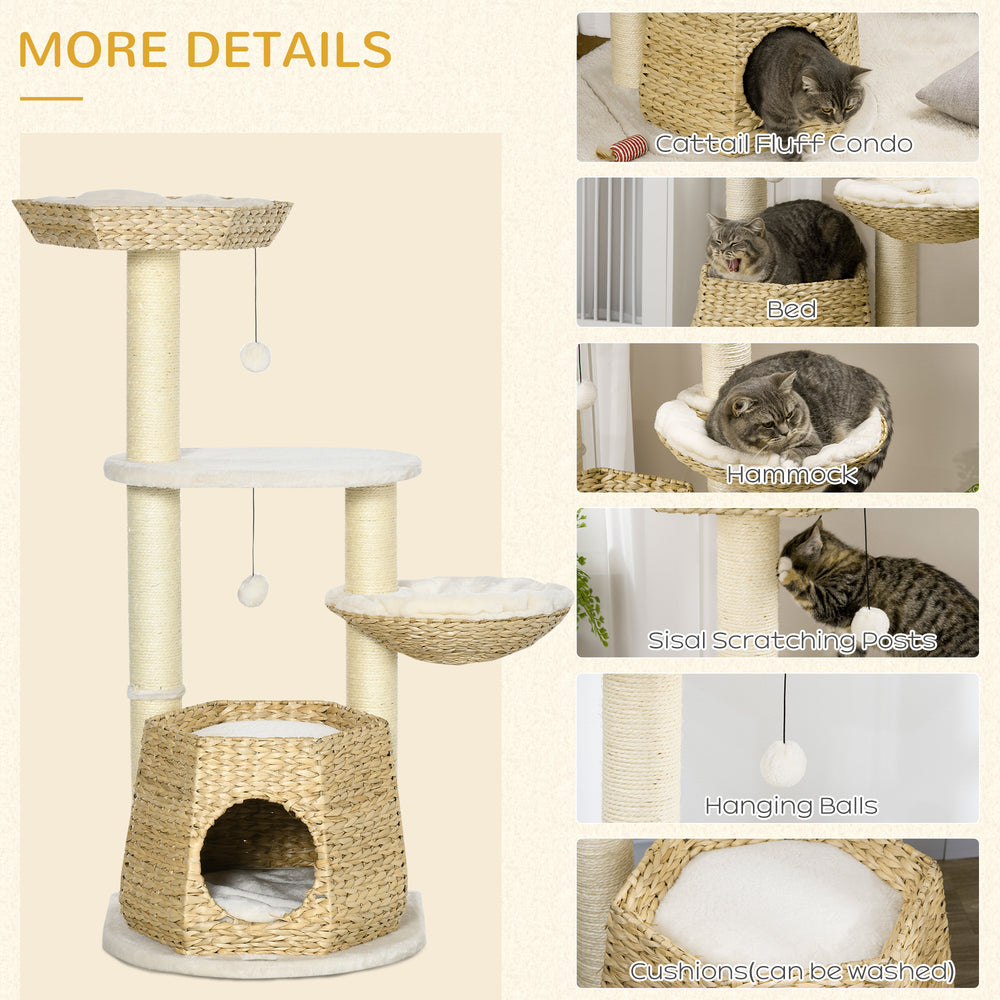 Cuddle Cove Cat Tree & Play Center