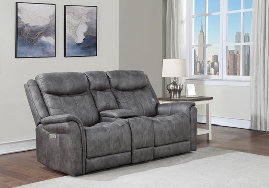 Cozy Console Loveseat with Power Features