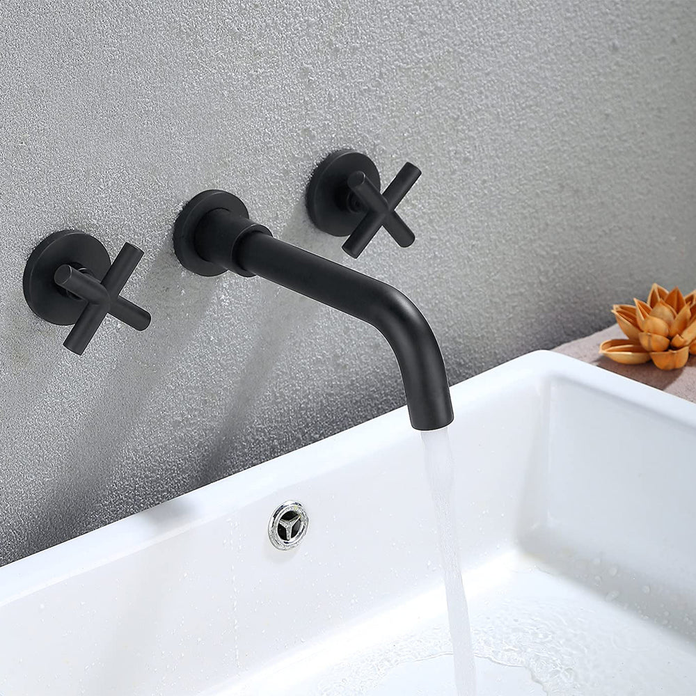 Stylish Wall-Mount Bathroom Faucet