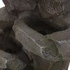 Candler Stone Gray Tiered Fountain – No Assembly Needed!