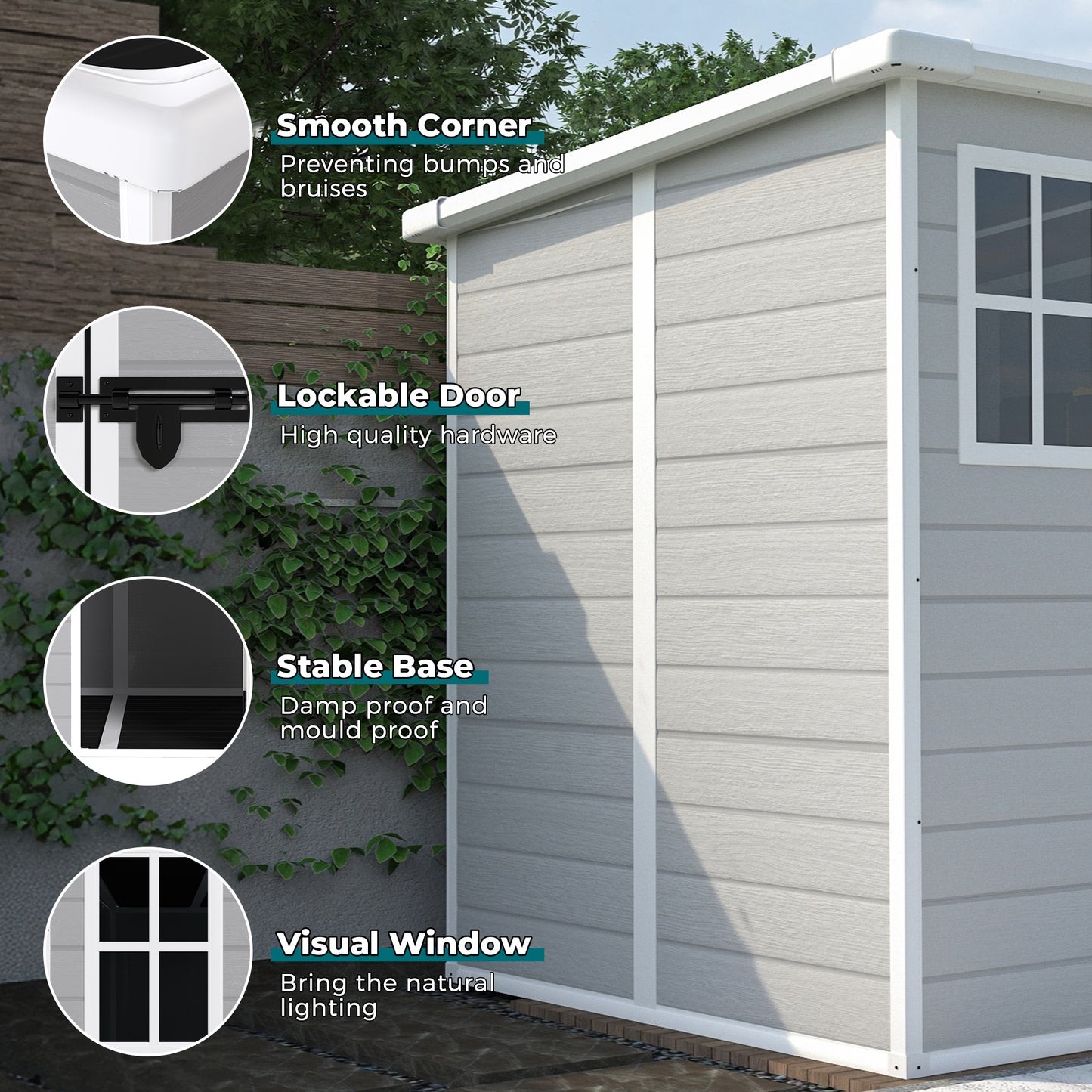 Garden Guardian Storage Shed