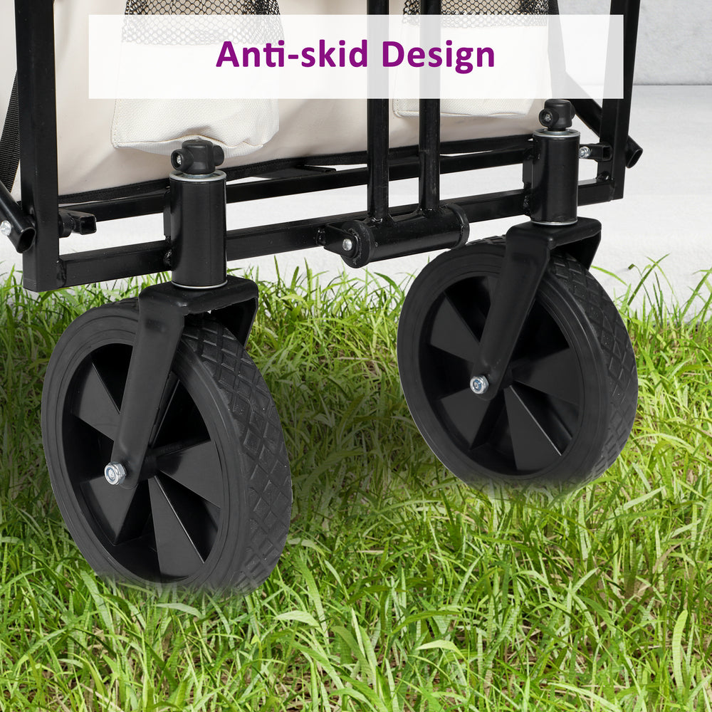 Ultimate Collapsible Garden Wagon - Heavy-Duty, Easy to Maneuver!