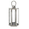 Shimmering Stainless Steel Lantern