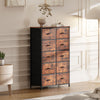 Storage Tower Bliss: SweetCrispy Fabric Dresser with Twelve Drawers