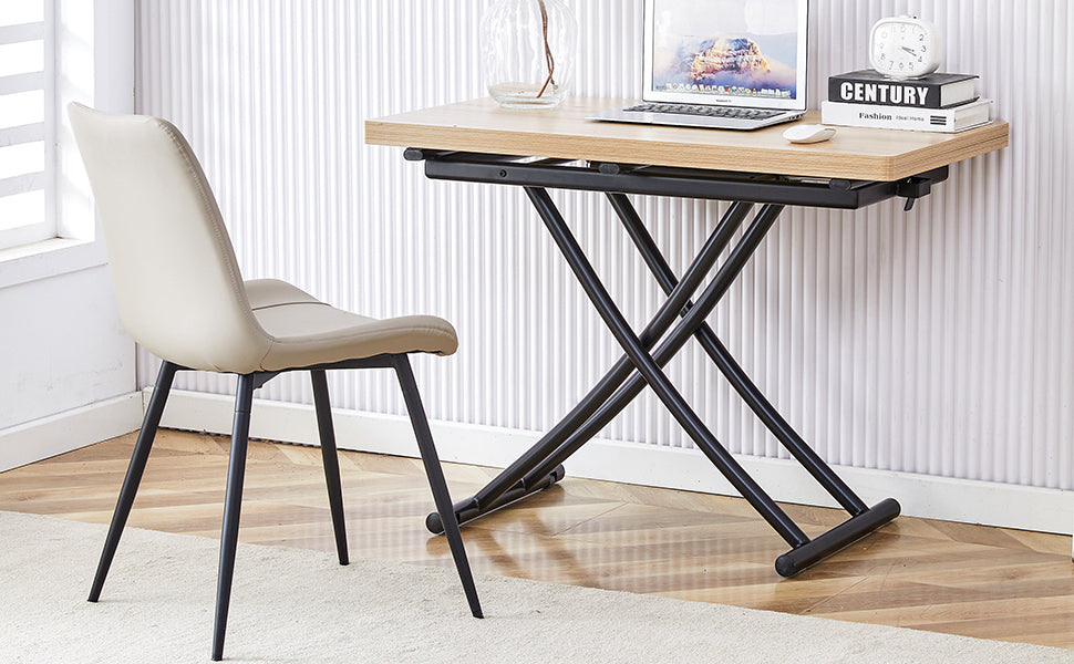 Versatile Lift Table: Modern Minimalist Design for Any Space