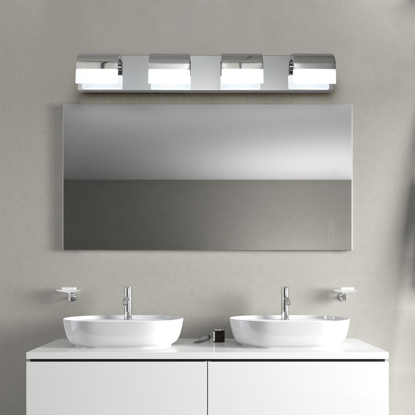 Chic LED Vanity Lights for Bright Bathrooms