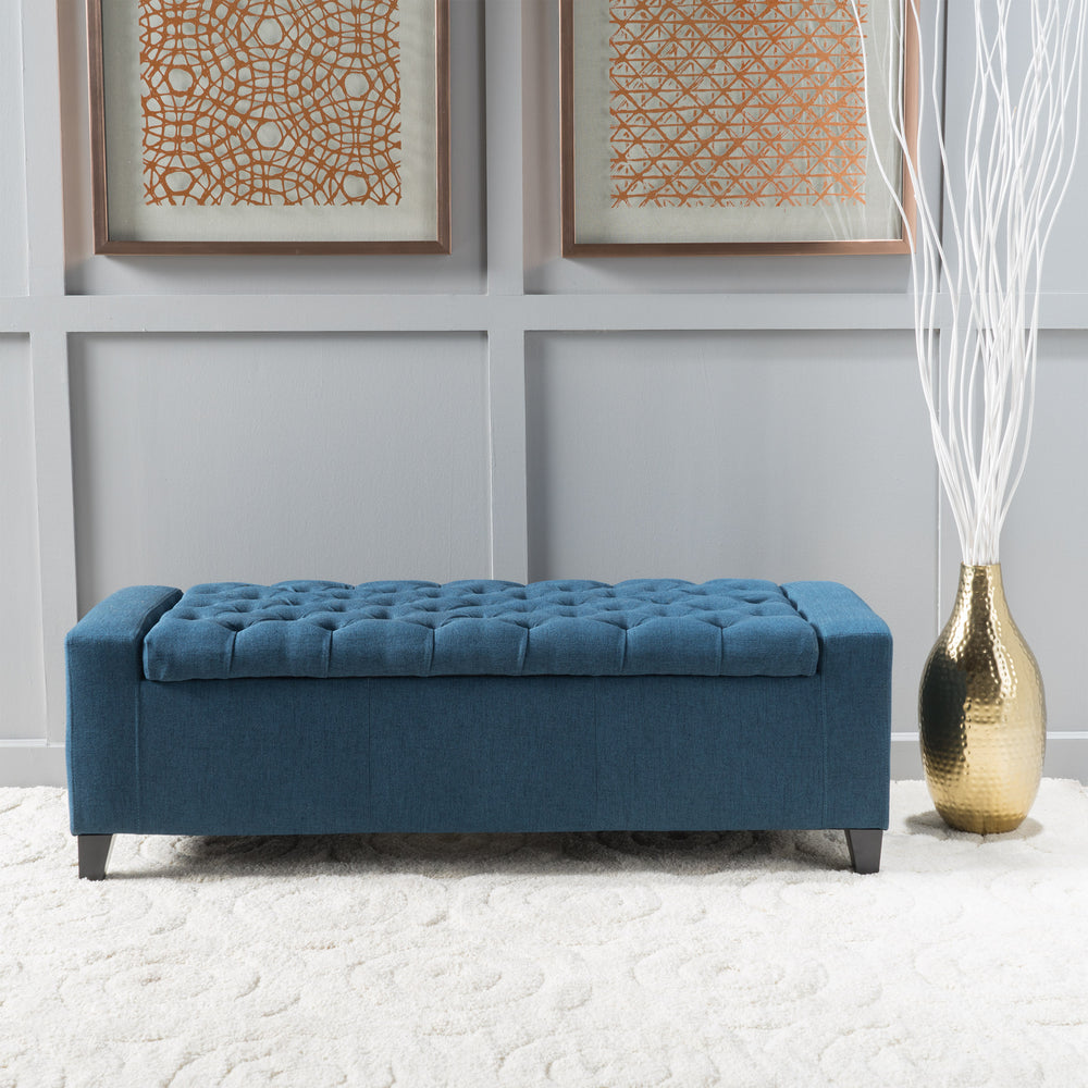 Cozy Guernsey Ottoman