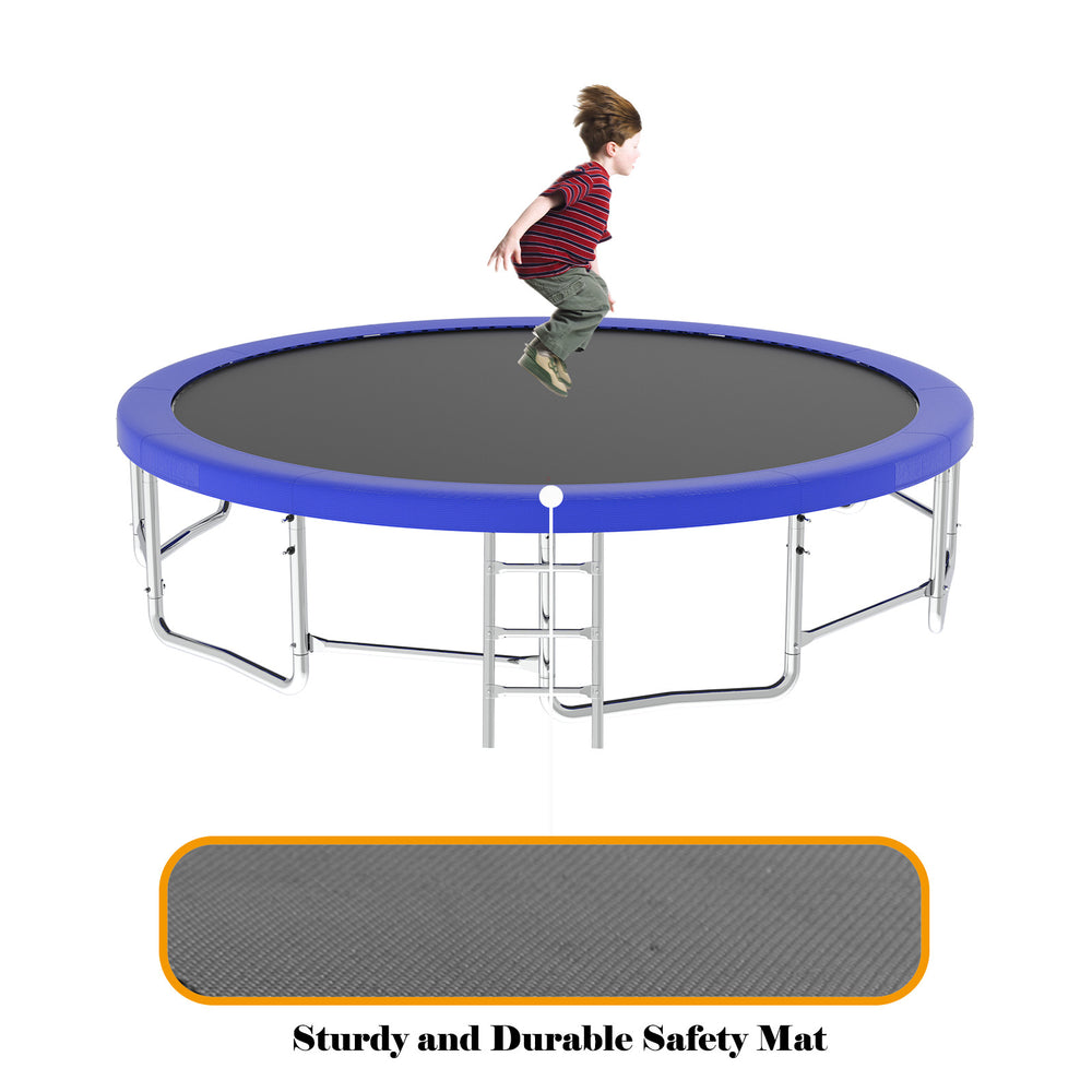 Jump & Score Trampoline with Balance Bar & Hoop