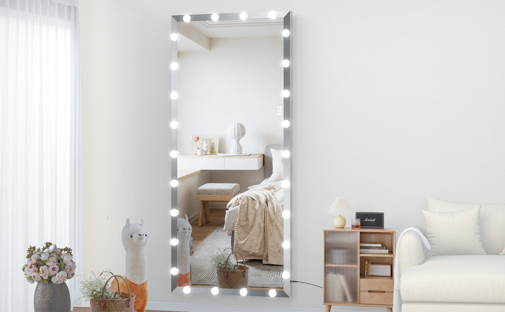 Glow & Style Full-Length Mirror