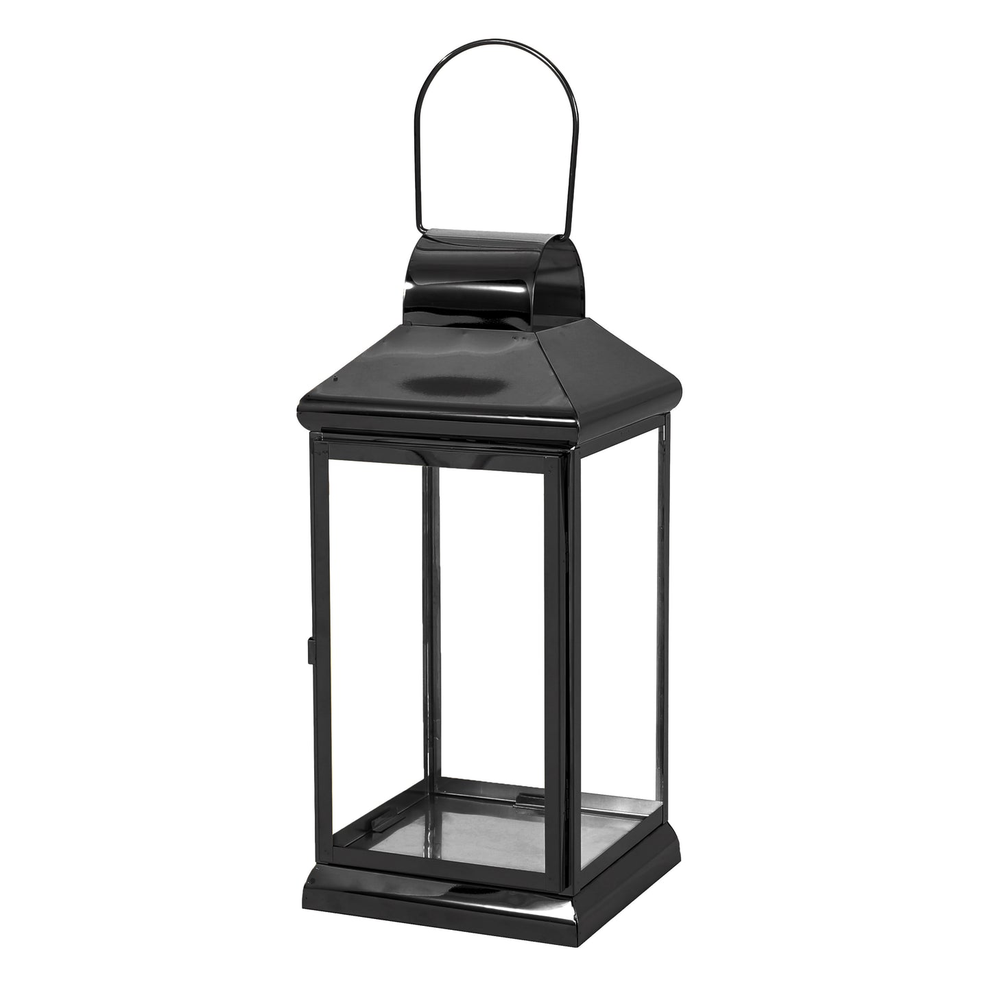 Shimmering Steel Lantern