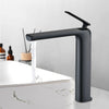 Sleek Matte Black Bathroom Faucet