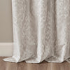 Cozy Blackout Jacquard Curtain Panel