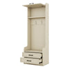 Versatile Hall Tree with Storage & Hooks