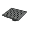 Stylish Square Shower Drain with Removable Grate