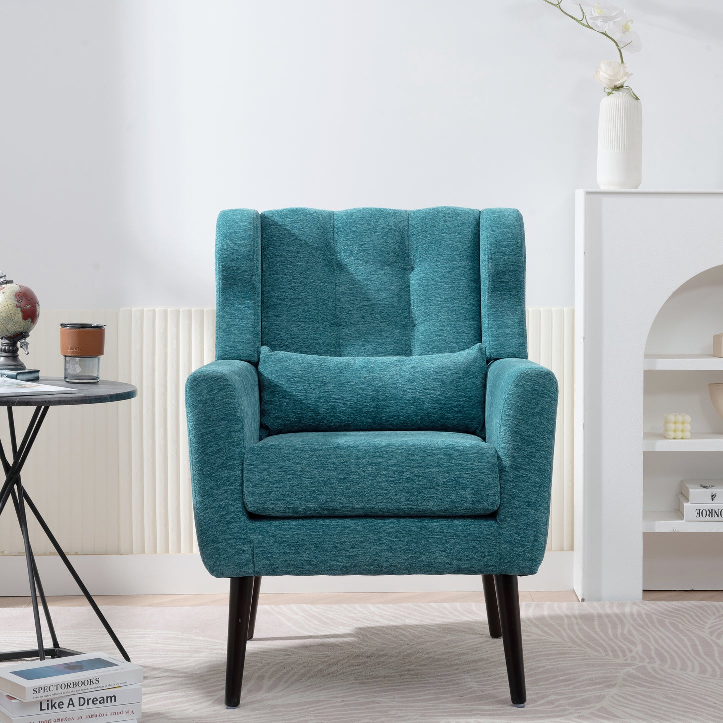 Teal Cozy Accent Chair