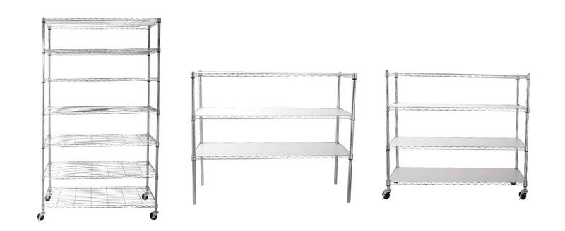 Ultimate Heavy-Duty Rolling Wire Shelf Organizer
