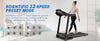 Foldable Fitness Treadmill with Speakers & Adjustable Incline