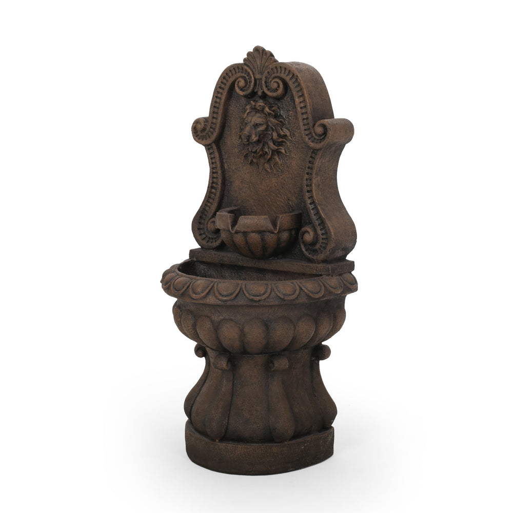 Olivia Antique Fountain in Warm Brown