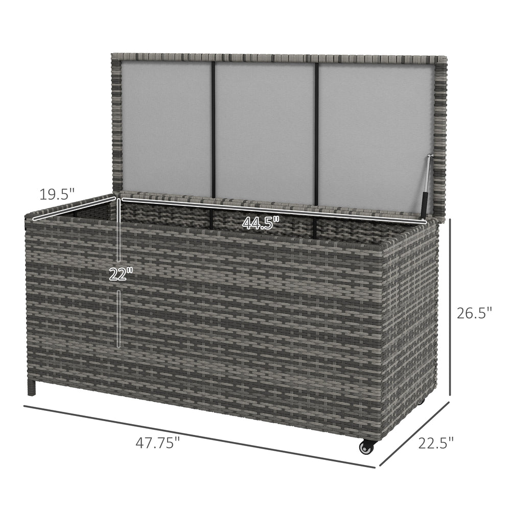 Outsunny Cozy Outdoor Storage Chest