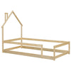 Cozy Cottage Twin Bed with House Headboard