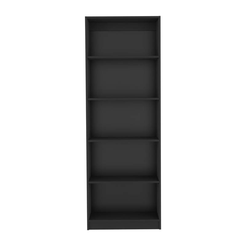 Sleek Black Benzoni Bookcase